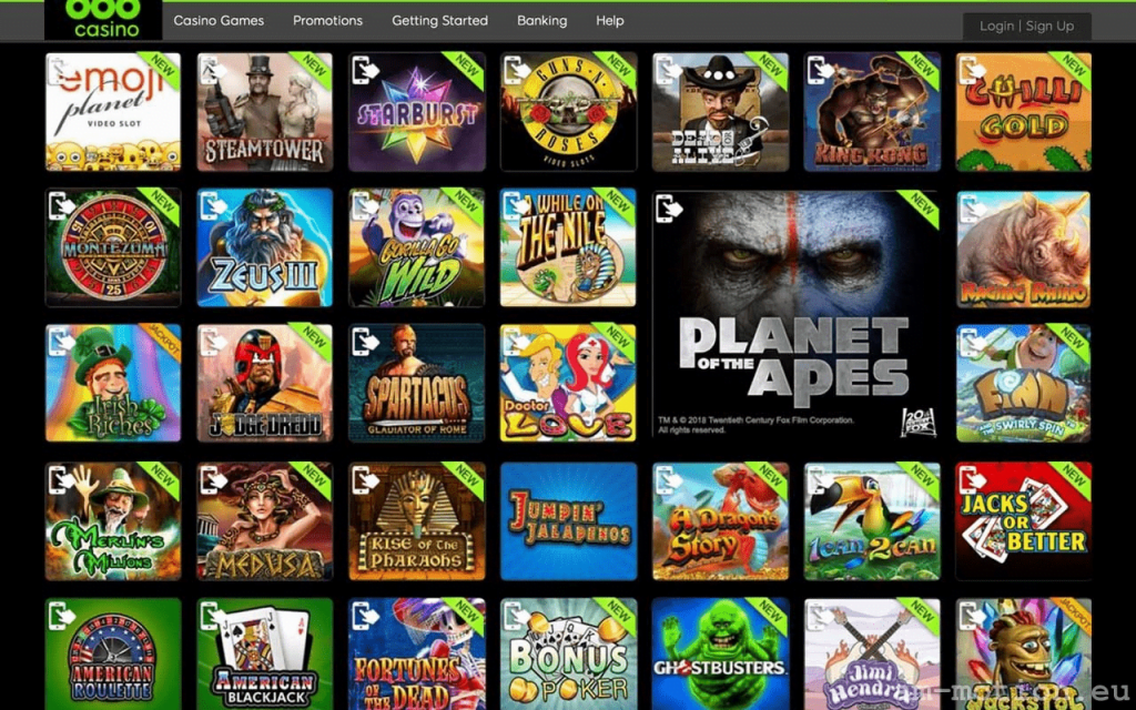 888 casino juegos