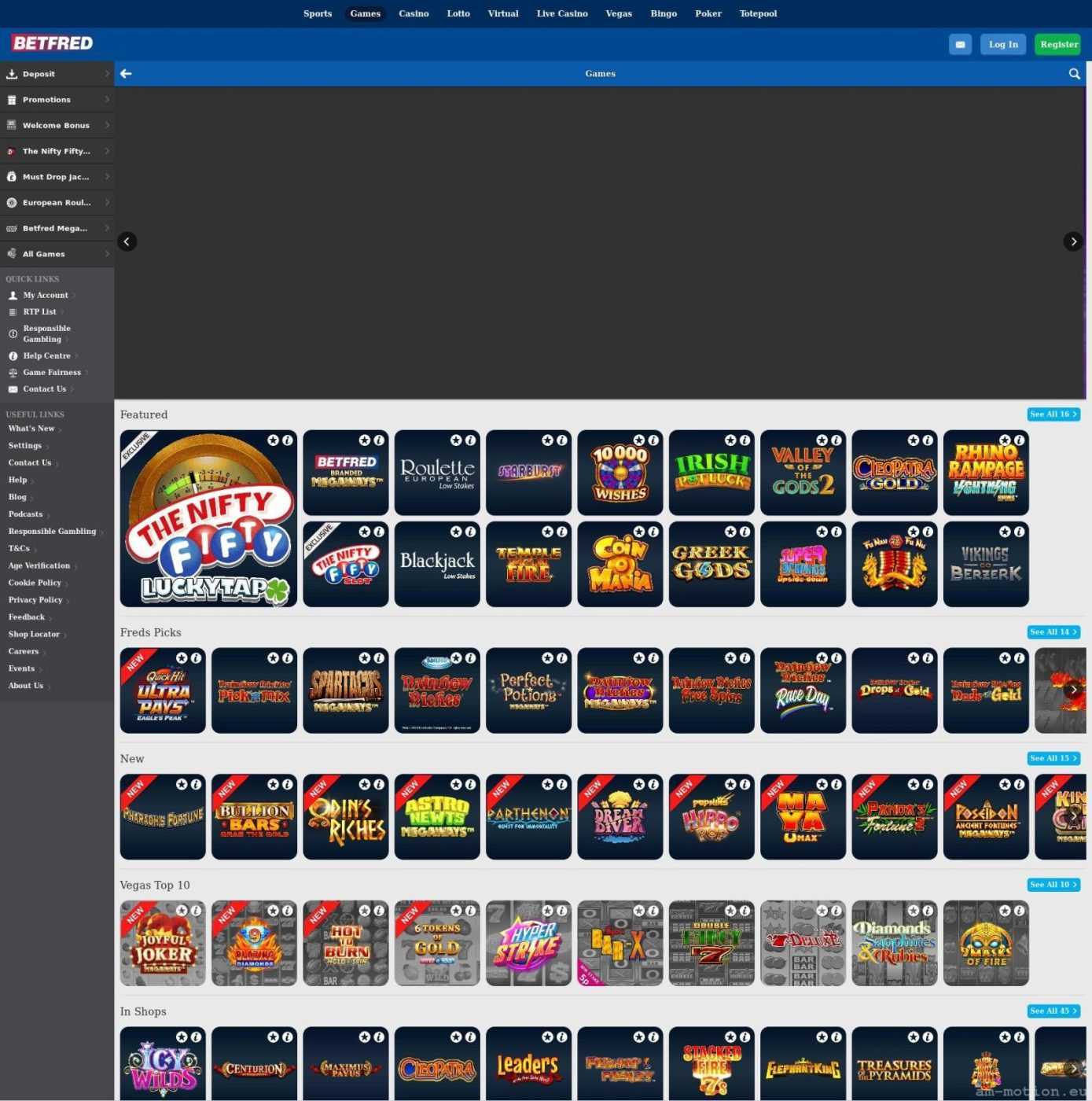 Betfred casino