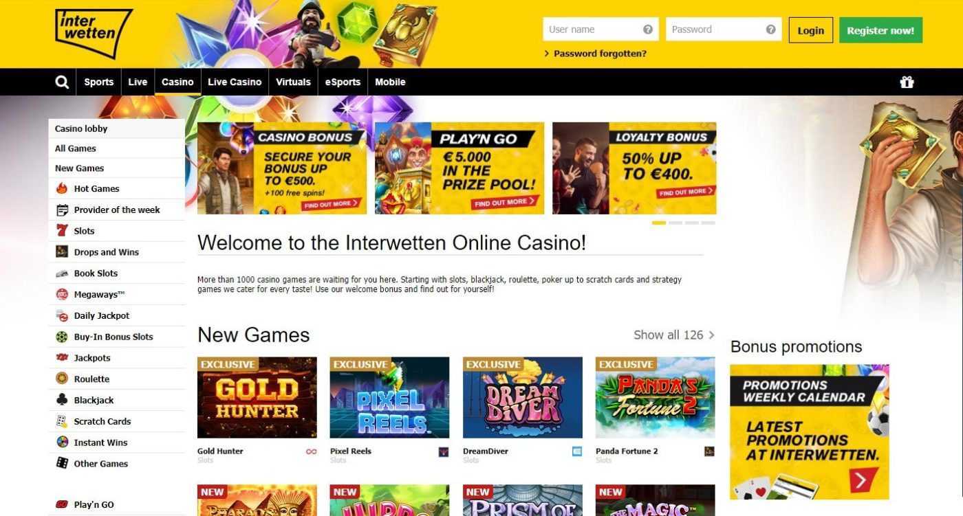 Interwetten casino