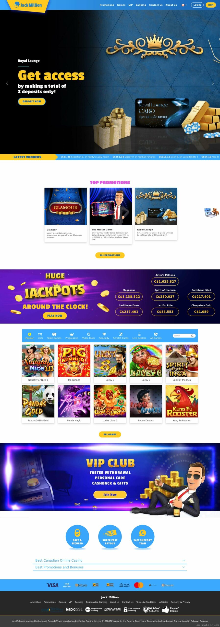 JackMillion casino