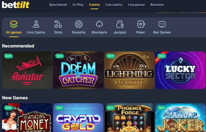 Bettilt casino