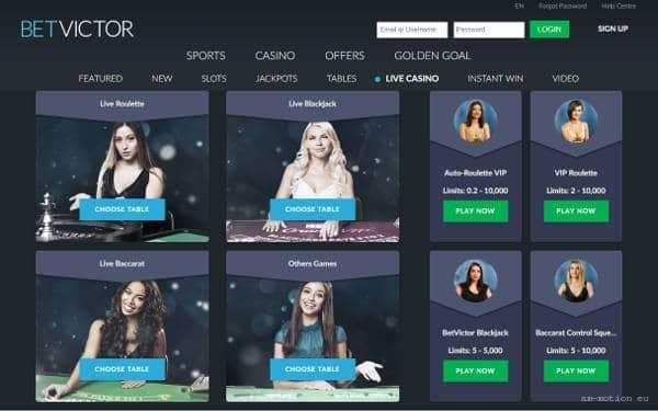 Betvictor casino