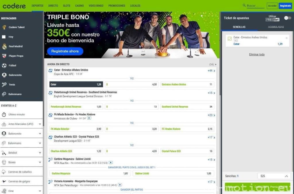 codere casino