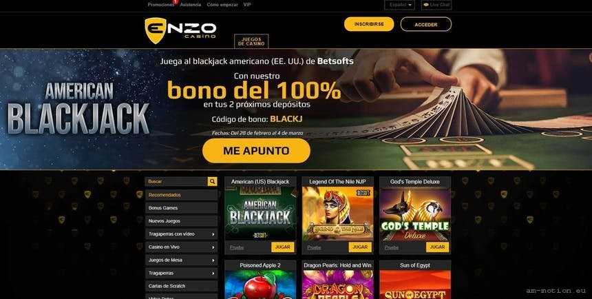 enzo casino slots