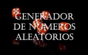 generador de numeros aleatorios