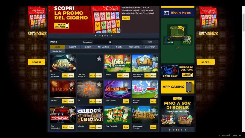 goldbet slots