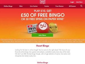heart bingo