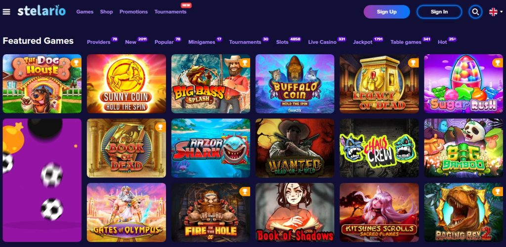 juegos del casino stelario