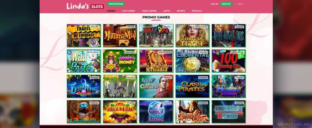 Lady linda slots casino