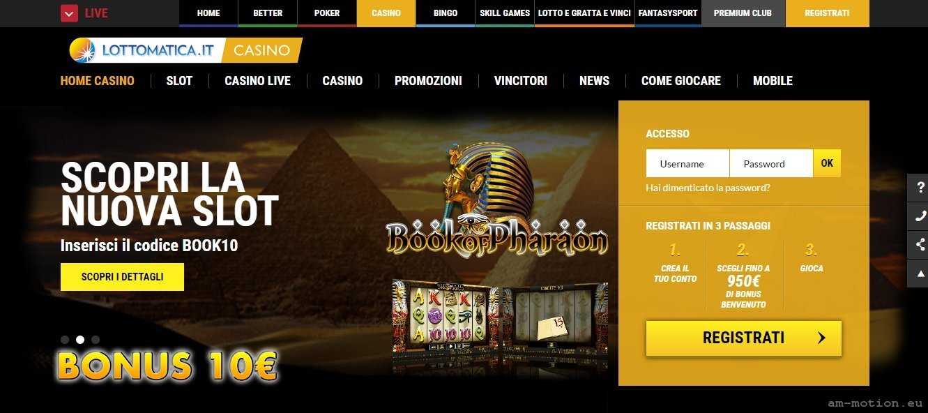 Lottomatica casino