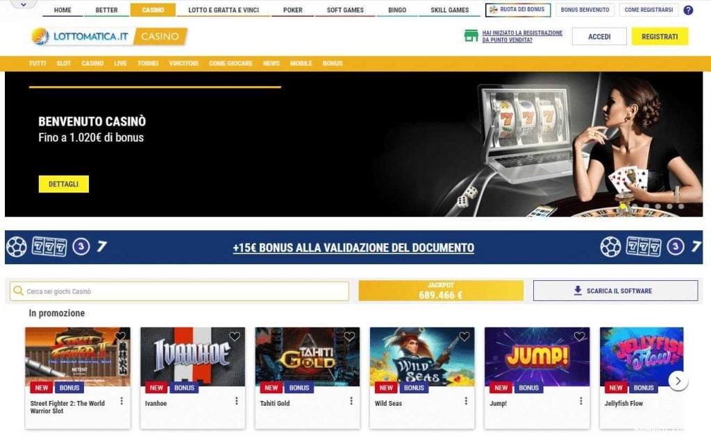 Lottomatica casino