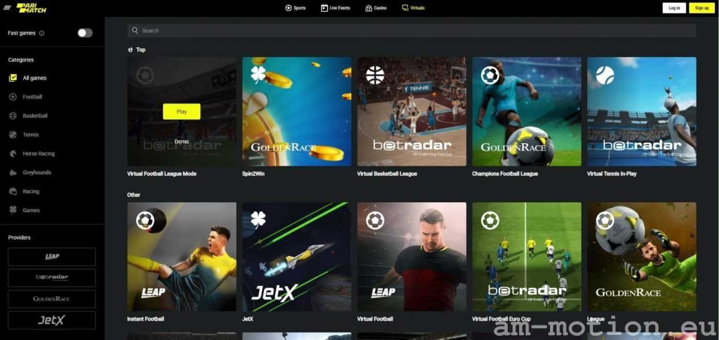 Parimatch casino