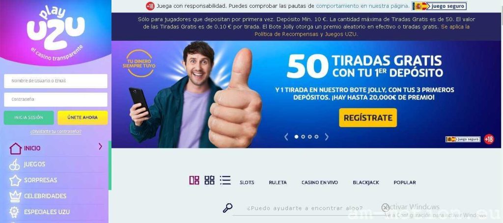 PlayUZU casino
