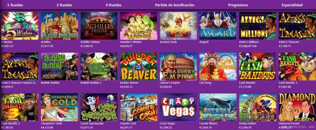spin samba slots