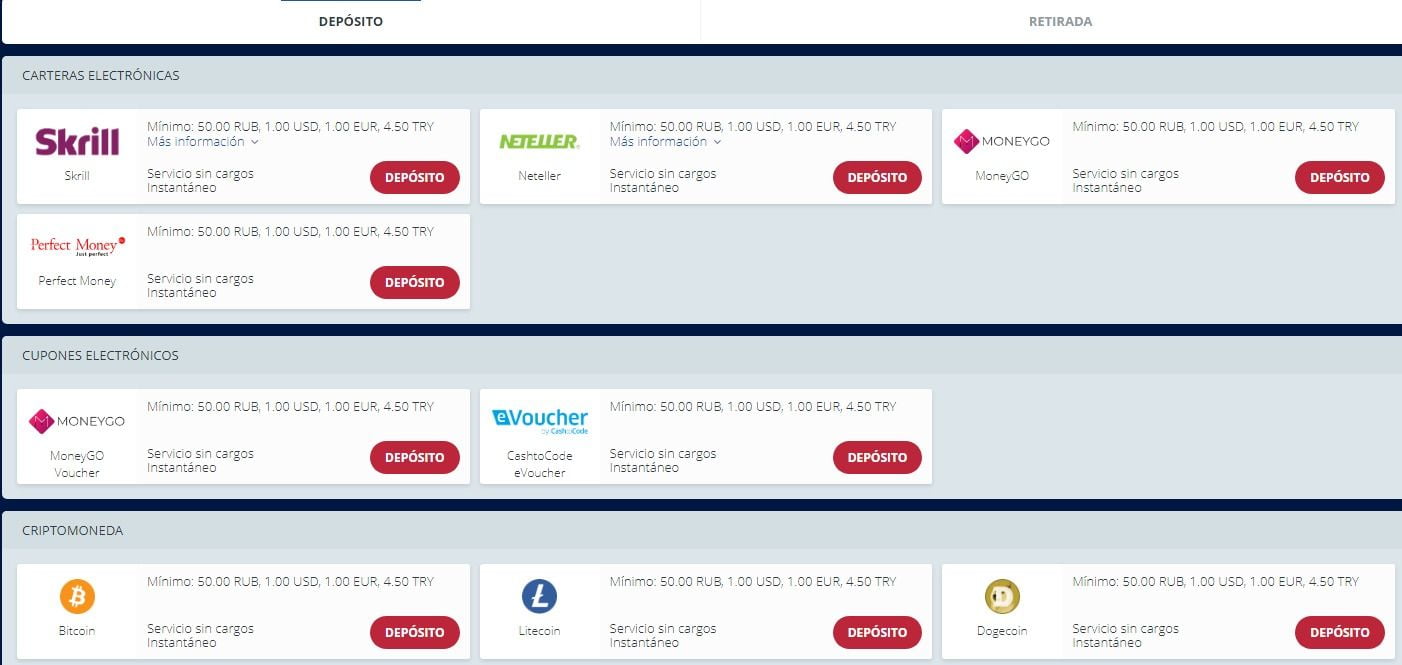 spinbetter pagos