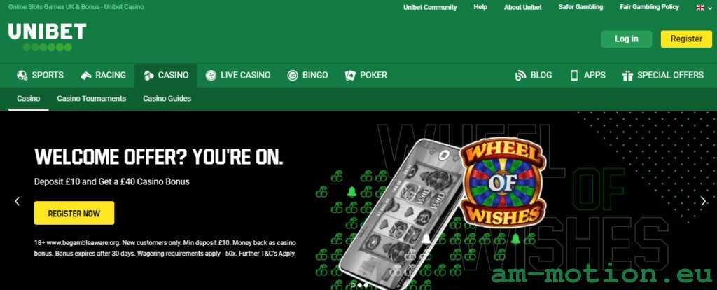 Unibet casino