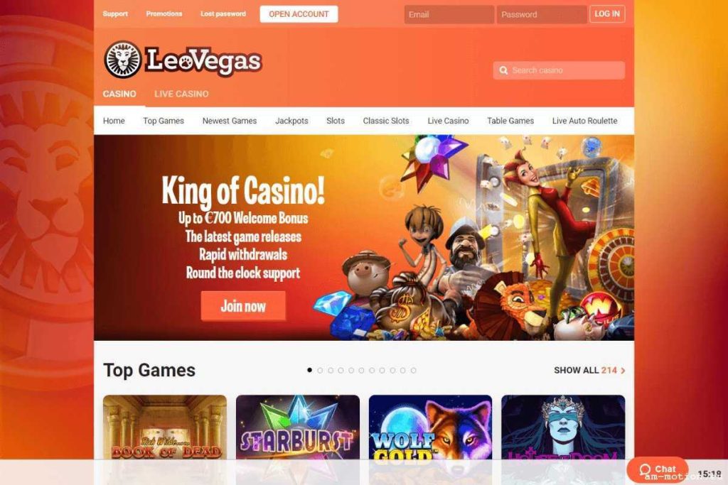 Leovegas casino