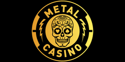 metal casino logo