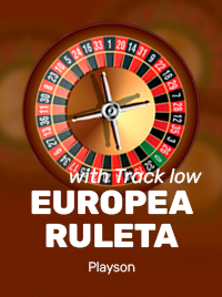 Ruleta con track bajo Playson