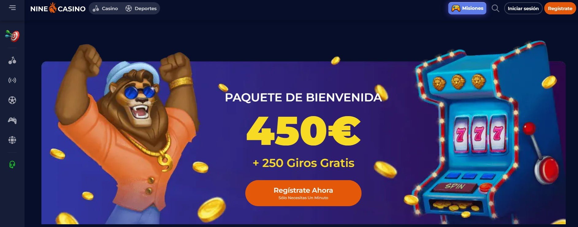 Ofertas y Promociones de NineCasino