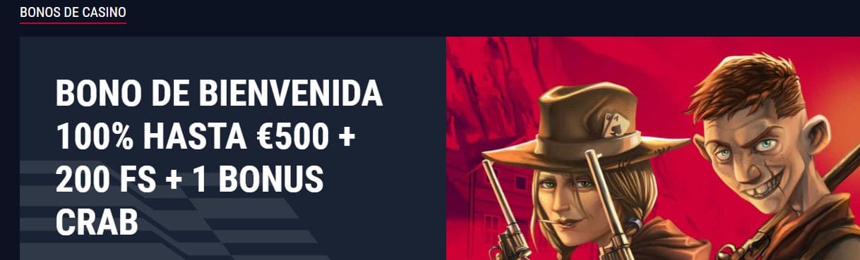 Bonos en Casino Rabona