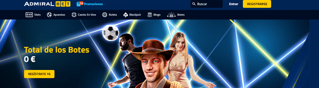 Bonos de Admiralbet Casino