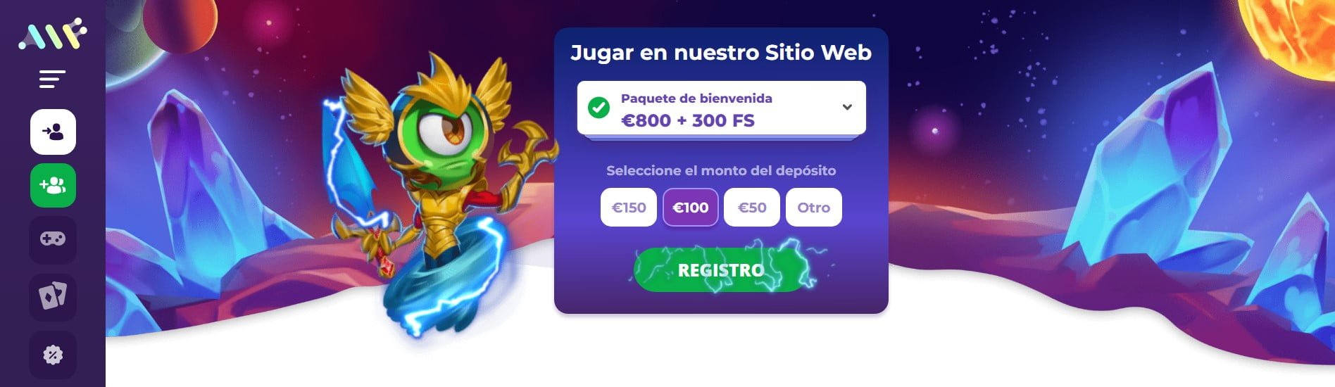 Bonos y promociones en el Alf Casino 