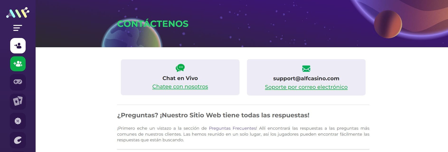 Servicio de atención al cliente