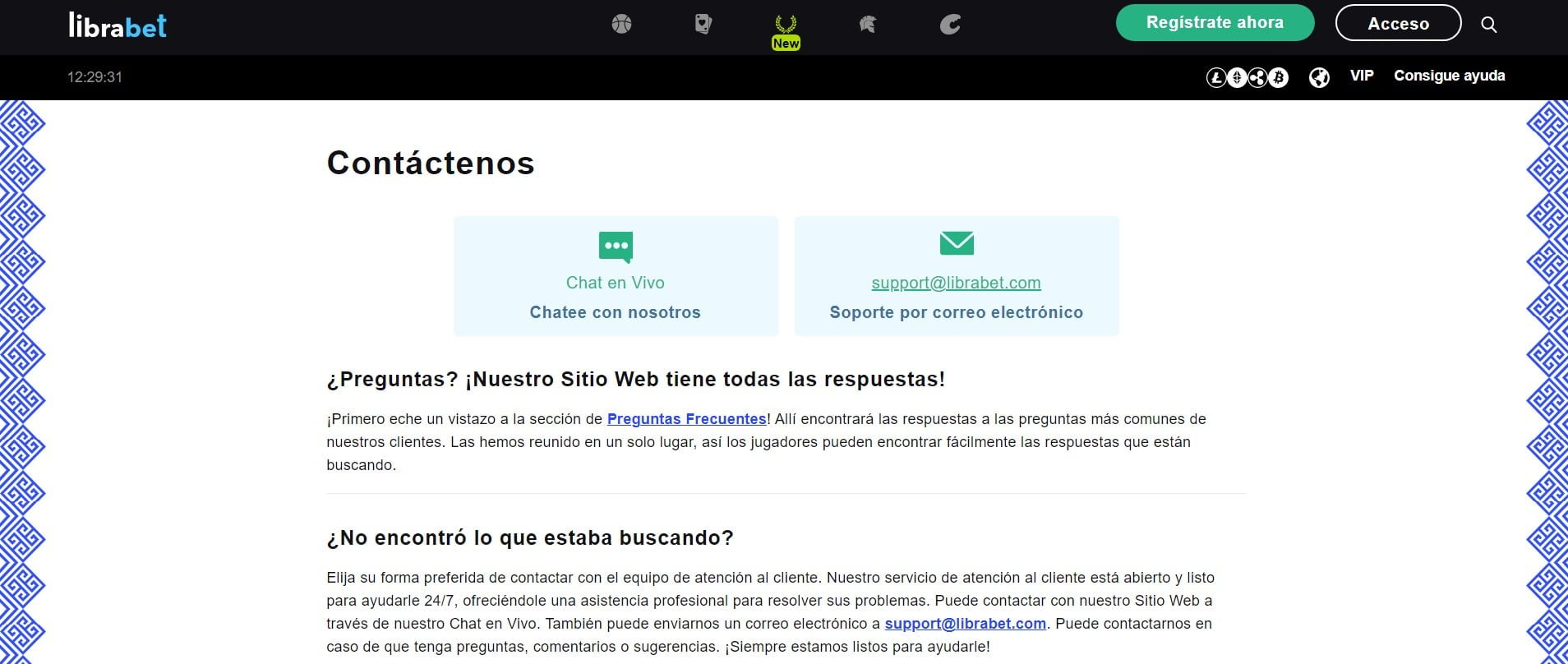 Servicio de atención al cliente