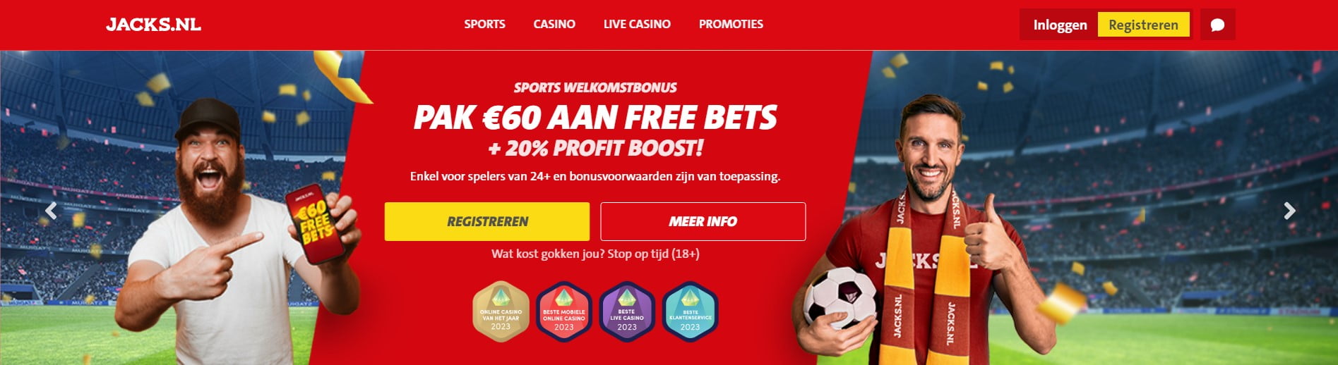 Bonos y Promociones de Jacks Casino