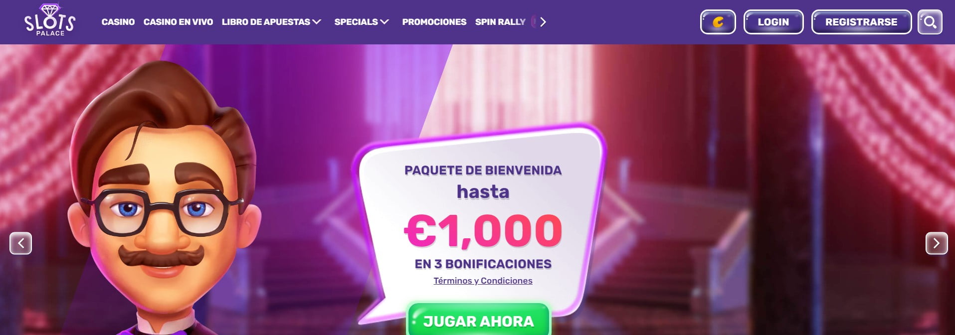 Bonos y promociones de SlotsPalace Casino