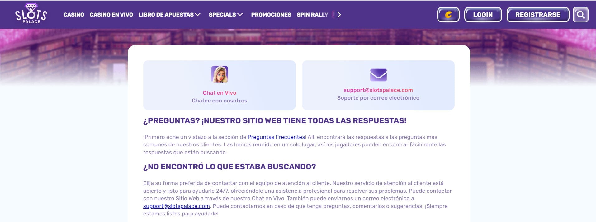 Sobre la Atención al Cliente