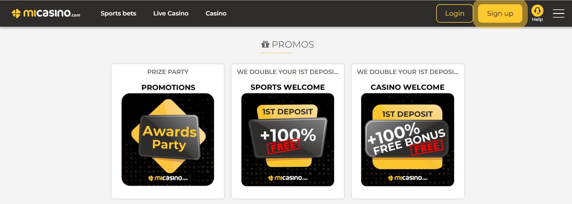 Bonos y Promociones Mi casino