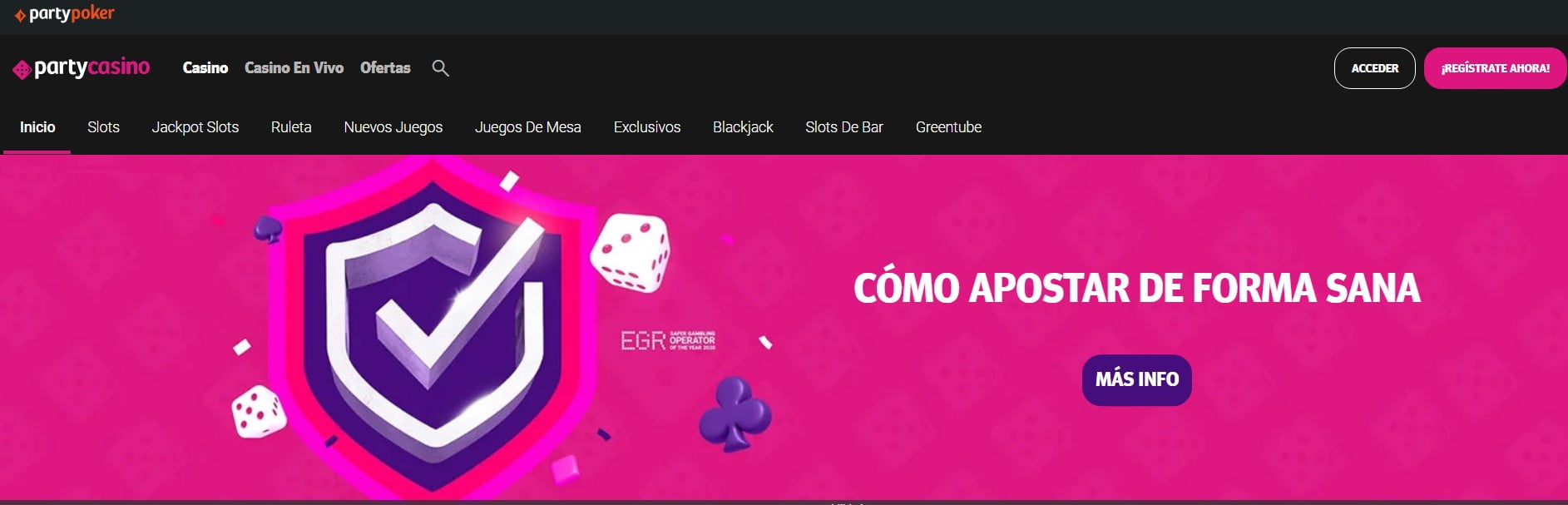 Bonos y promociones en Party Casino 