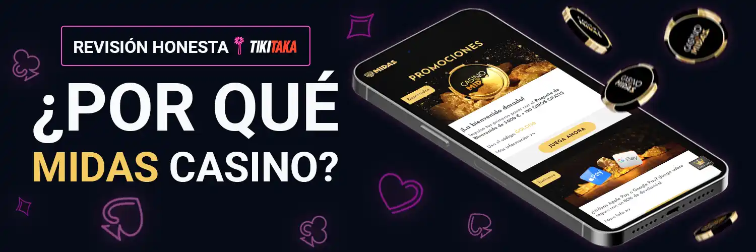 ¿POR QUÉ MIDAS CASINO?